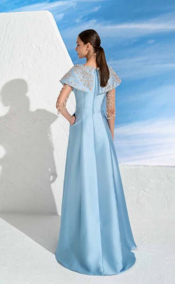 Abito Lungo Cerimonia Mischalis M1-8485